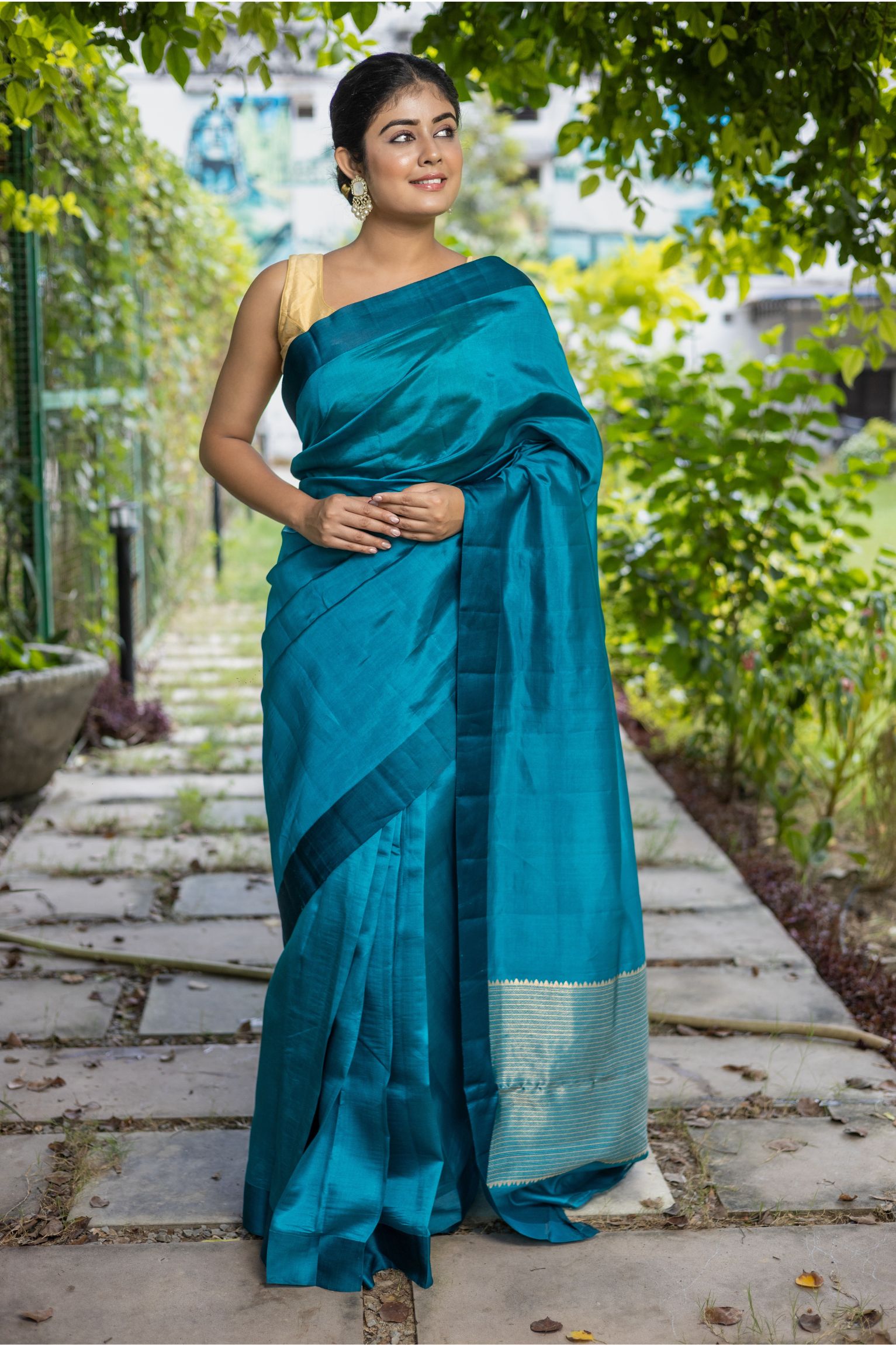 Heritage Tussar Silk Saree