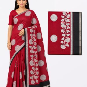 ART Silk Saree - Red