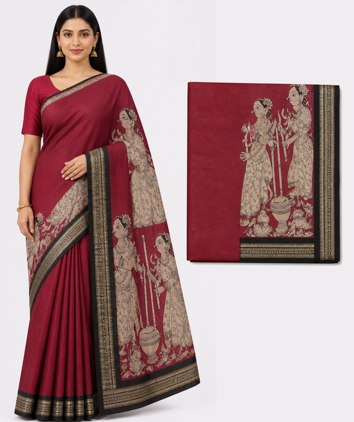 Dry Fruit Saree