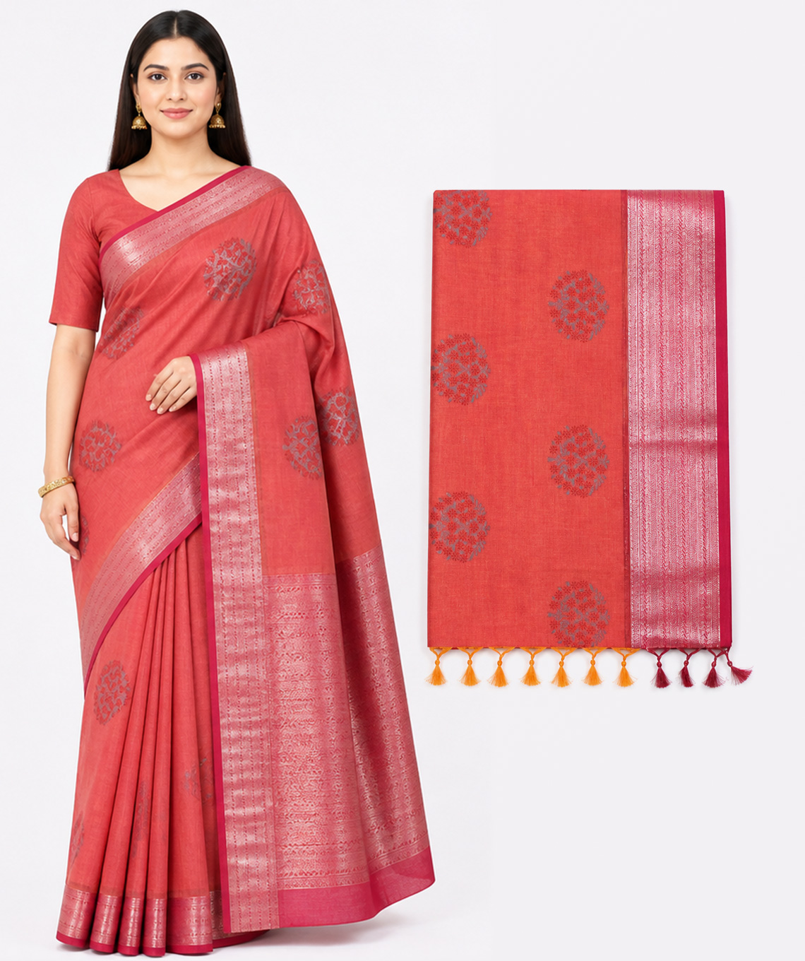 Cotton Saree
