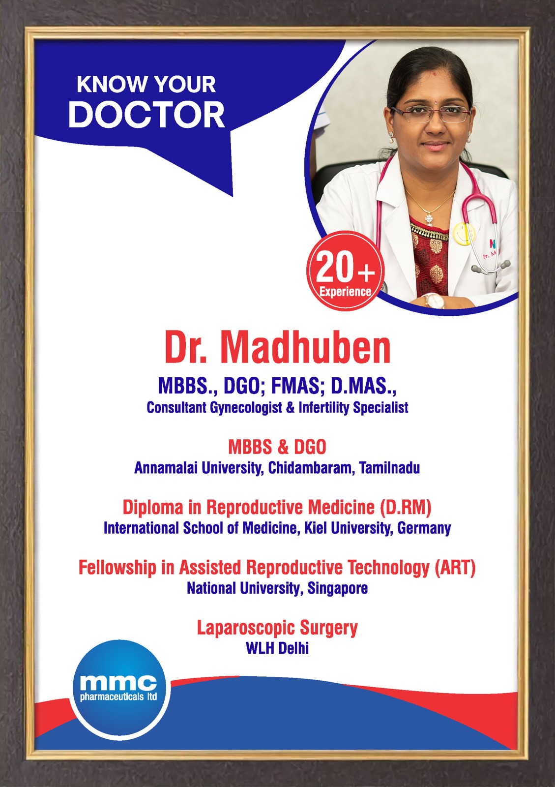 Know Your Doctor – Exclusive Personalized Gift