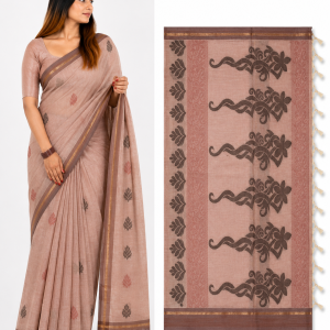 Blush Rose Saree