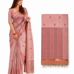 Rose Pink Sari Showcase